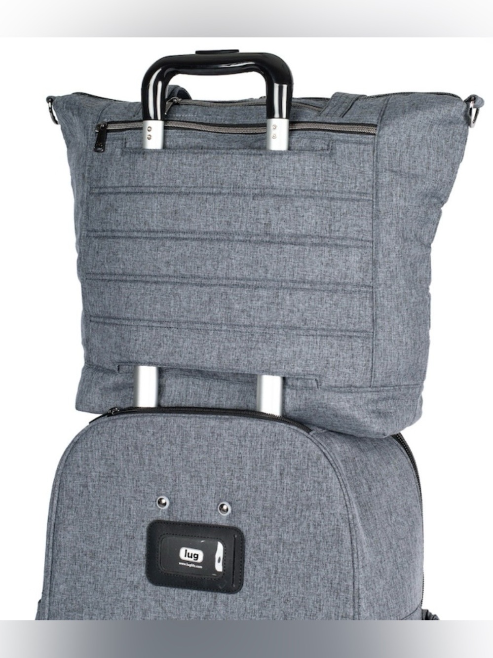 Lug Apollo Tote (discontinued). Heather Grey. NWT - Picture 4 of 16